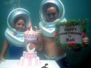 Celebrate Honeymoon Under Water